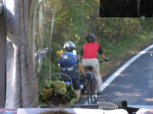 cyklisti na Fuji